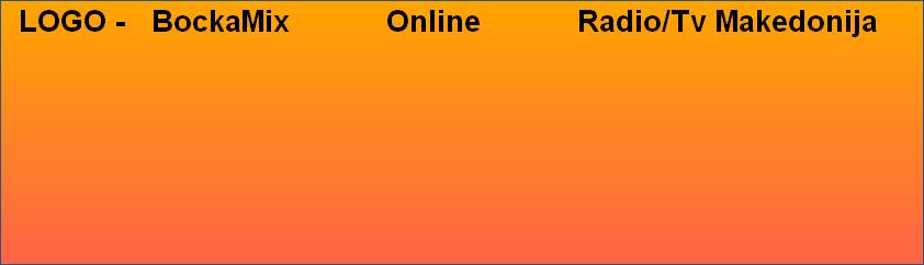 LOGO -   BockaMix           Online           Radio/Tv Makedonija